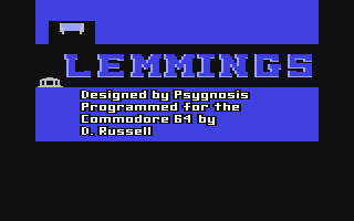 C64 GameBase Lemmings_[Preview] [Psygnosis]